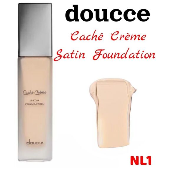 New Doucce Cache Creme Satin Foundation NL1 - Picture 1 of 9